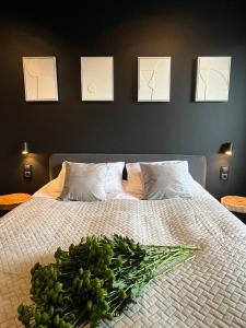Posteľ alebo postele v izbe v ubytovaní Apartament Cobena