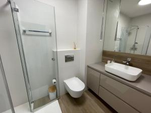 Koupelna v ubytování ArtMalta Premium