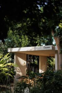 Aed väljaspool majutusasutust Casona los Cedros