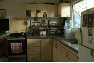 Dapur atau dapur kecil di Habitaciones en casa encantada para viajeros