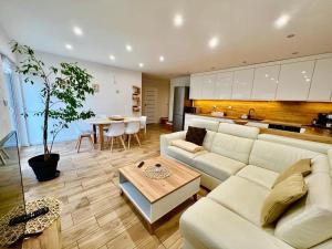 Гостиная зона в Apartament przy Kopalni Srebra