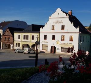 Budova, kde se penzion nachází