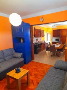 Χώρος καθιστικού στο Apartments Vesna
