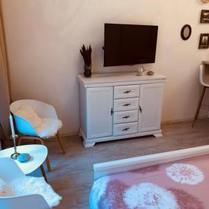 TV a/nebo společenská místnost v ubytování Tomas Apartments Gold