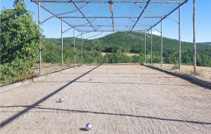 an empty area with balls on the ground at Villa San Venanzo in Baccano