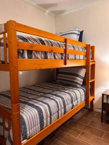 a couple of bunk beds in a room at Summit 204D at Snowshoe in Snowshoe