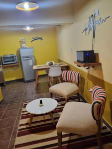 Η κουζίνα ή μικρή κουζίνα στο Loft Centro