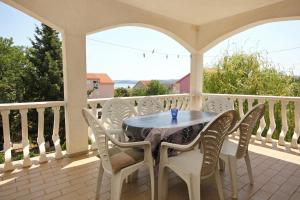 Balkón alebo terasa v ubytovaní Apartments with parking spaces Orebic, Peljesac - 10193