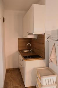 Kuchyňa alebo kuchynka v ubytovaní Apartments for families with children Orebic, Peljesac - 10048