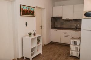 Kuchyňa alebo kuchynka v ubytovaní Apartments for families with children Orebic, Peljesac - 10048