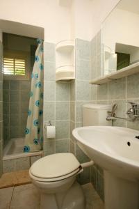 Kúpeľňa v ubytovaní Apartments with a parking space Orebic, Peljesac - 10075 + 37 fotografií