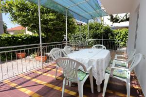 Balkón nebo terasa v ubytování Apartments with parking spaces Orebic, Peljesac - 10102