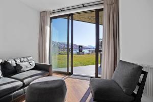 Posezení v ubytování Grand Suites Lake Tekapo