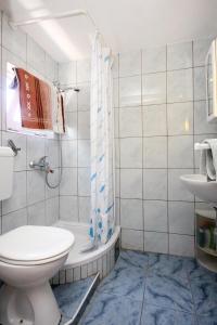 Kúpeľňa v ubytovaní Holiday house with a parking space Orebic, Peljesac - 10165