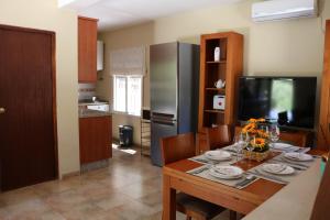 A kitchen or kitchenette at EL RINCON DE ANGELA