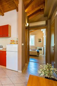 Η κουζίνα ή μικρή κουζίνα στο Apartments by the sea Zaton Mali (Dubrovnik) - 12120