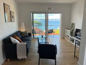 Posezení v ubytování Apartman
