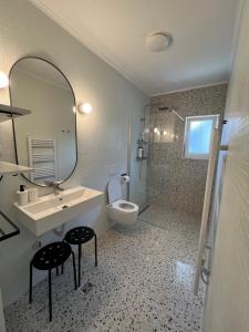 Koupelna v ubytování Apartman