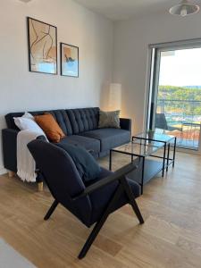 Posezení v ubytování Apartman
