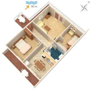 Fotografie z fotogalerie ubytování Apartments by the sea Mastrinka, Ciovo - 1005 v Trogiru