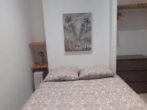 Katil atau katil-katil dalam bilik di Appartement au coeur de Marans