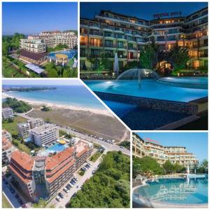 Bazén v ubytování Aparthotel Hotel Prestige City II nebo v jeho okolí