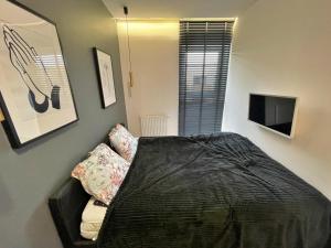 Posteľ alebo postele v izbe v ubytovaní Apartament Bubble z darmowym parkingiem