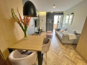 Posedenie v ubytovaní Apartament Bubble z darmowym parkingiem