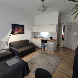Kuchyňa alebo kuchynka v ubytovaní Apartament Rybaki 22