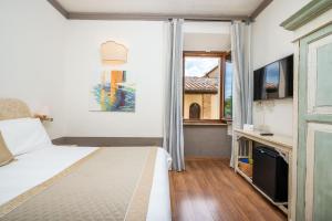 Μια τηλεόραση ή/και κέντρο ψυχαγωγίας στο Albergo Le Terme