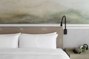Krevet ili kreveti u jedinici u okviru objekta Island Shangri-La, Hong Kong