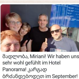 Majutusasutuse Panorama külastajad