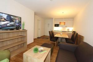 TV a/nebo společenská místnost v ubytování Residenz-Grafenmatt-Feldberg-Schwarzwald