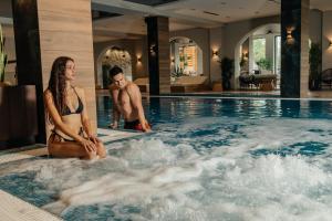 Hostia v ubytovaní Ведмежа гора Family Resort & Spa