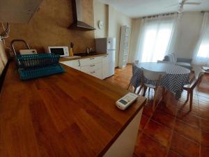 Kuchyň nebo kuchyňský kout v ubytování Apartamento Las Maravillas 1