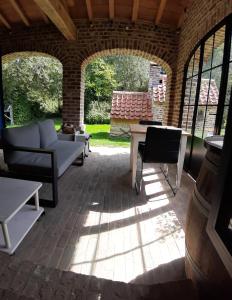 Area soggiorno di Logies Tommenmolen