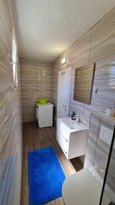 Kúpeľňa v ubytovaní Apartmani Mlinar - studio apartment