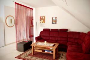 Posezení v ubytování Ferienwohnung Mechernich-Eifel