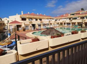 a view of a resort with a swimming pool at Best Holiday Fanabe in Adeje