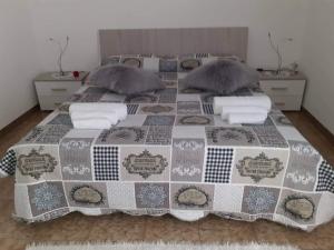 Letto o letti in una camera di Casa dello Scoglio nel mare