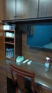 Kuchyň nebo kuchyňský kout v ubytování Donggang Town B&B