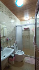 Koupelna v ubytování Donggang Town B&B