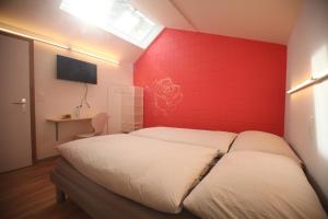 Letto o letti in una camera di Hotel Alte Gärtnerei
