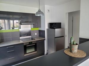 Kuchyňa alebo kuchynka v ubytovaní Agréable Appartement avec Balcon