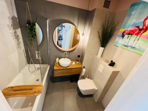 Fotografia z galérie ubytovania Apartament - MyMoko, 45m2 z tarasem 25m2 vo Varšave