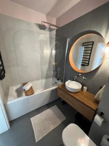 Fotografia z galérie ubytovania Apartament - MyMoko, 45m2 z tarasem 25m2 vo Varšave