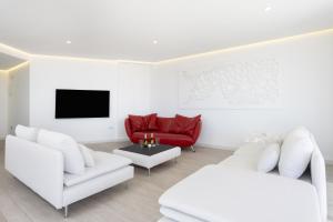 TV a/nebo společenská místnost v ubytování Deluxe Apartment in Costa Adeje