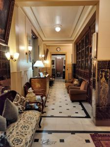 Posezení v ubytování Triomphe Hostel
