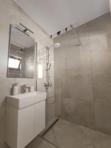 Kúpeľňa v ubytovaní Studio apartman Ankica u starom dijelu grada