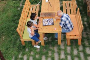 Os clientes hospedados em Chamich Guesthouse